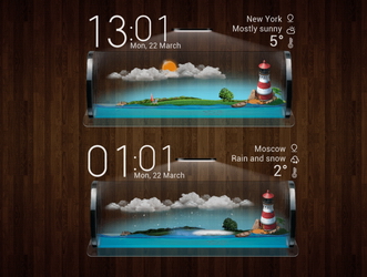 LG Newgen Weather Widget 1
